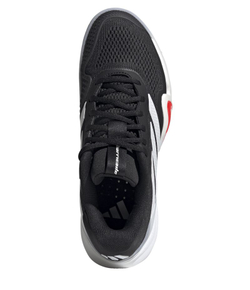 Теннисные кроссовки Adidas Barricade 14 M CL - core black/zero metallic/lucid red