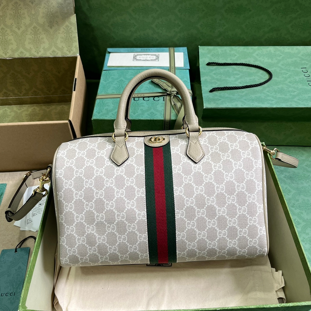 Gucci Ophidia GG Medium Top Handle Bag