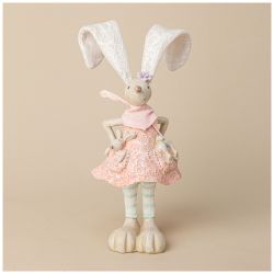 ФИГУРКА ДЕКОРАТИВНАЯ КРОЛИК 10X10X29.5СМ