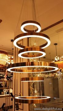 replica Henge light rings chandelier ( 6 rings )