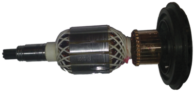 Якорь о/м Bosch GBH 11E, GBH 11DE (7-зуб прямой, D:20/54/37.2/10-мм, L:207-мм а: 1614011072) [AEZ]