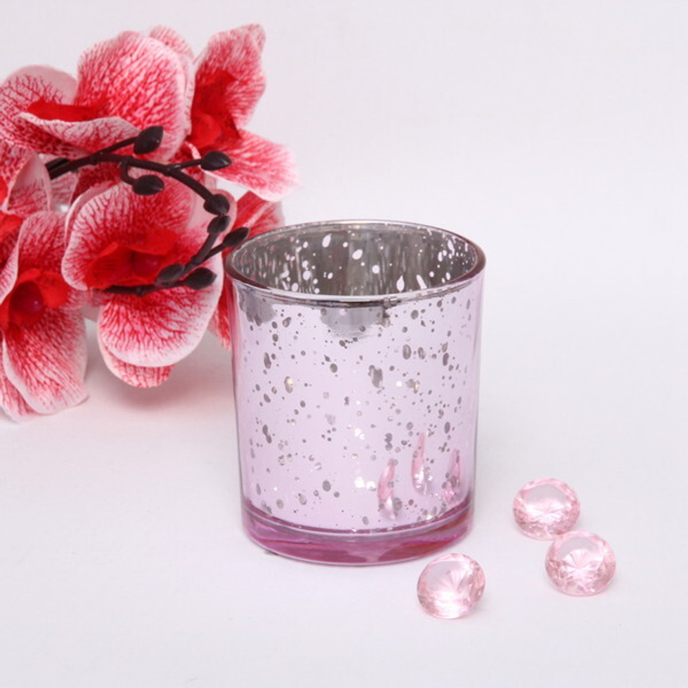 Подсвечник «Fantasy» 7*8см цвет розовое золото