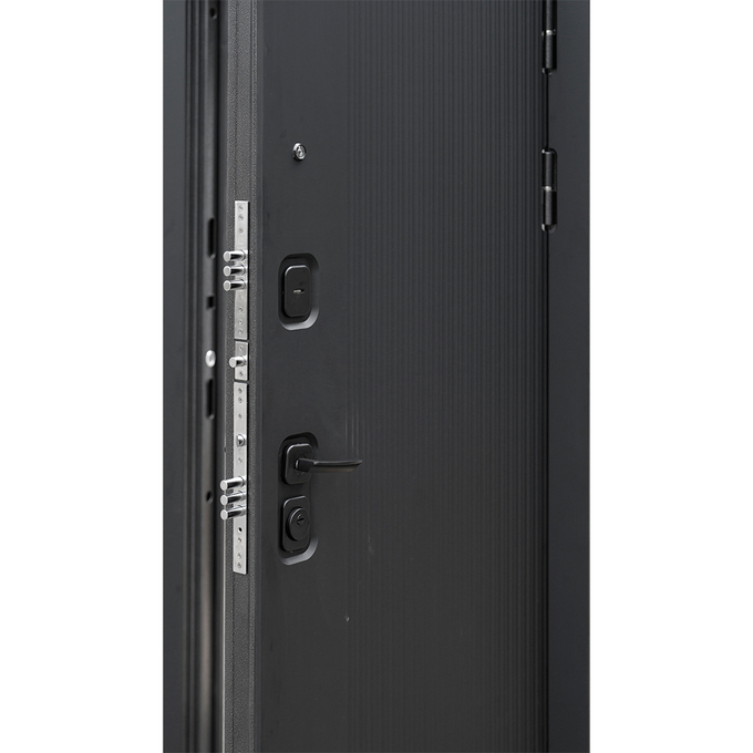 Входная дверь Спарта Графит софт