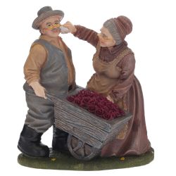 GAEM Фигурка декоративная "Бабушка с дедушкой", L18 W14,5 H19,5 см, 2в.