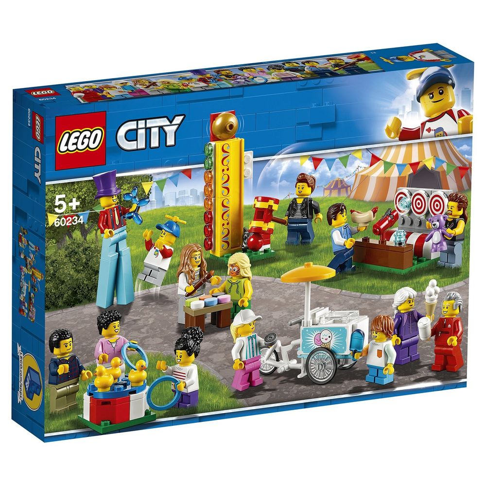 Комплект минифигурок «Весёлая ярмарка» City Town LEGO