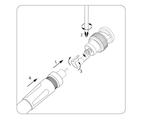 Штекер BNC под винт Для видеонаблюдения. Uni-5046