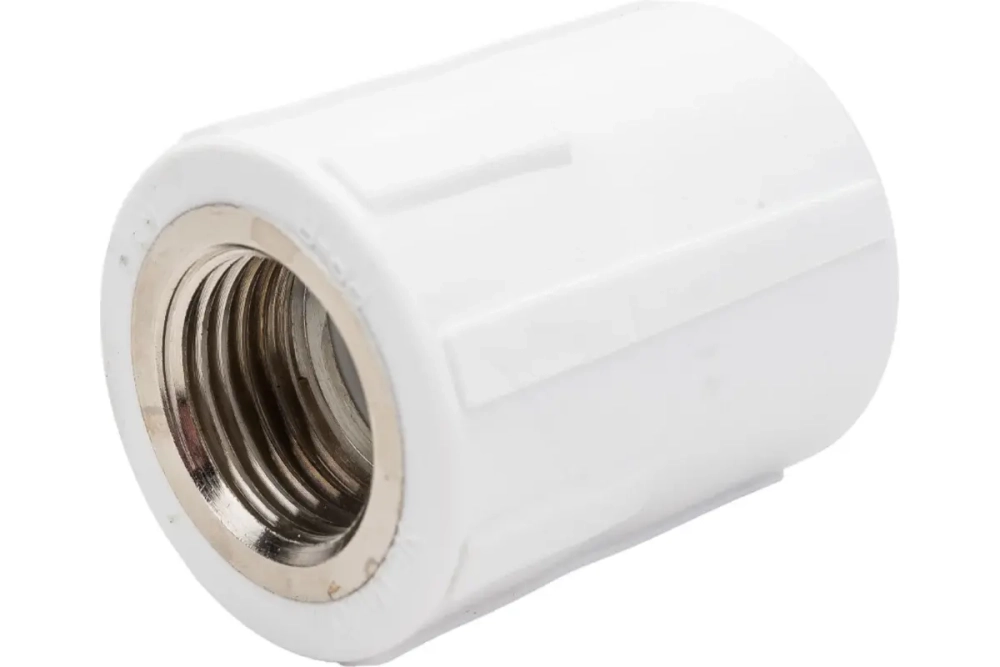 Муфта комб. внр.резьба 25х1/2 ПОЛИТЭК