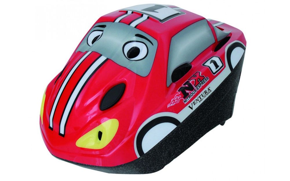 Шлем детский красныйр-р 52-57см RACING CAR Ventura