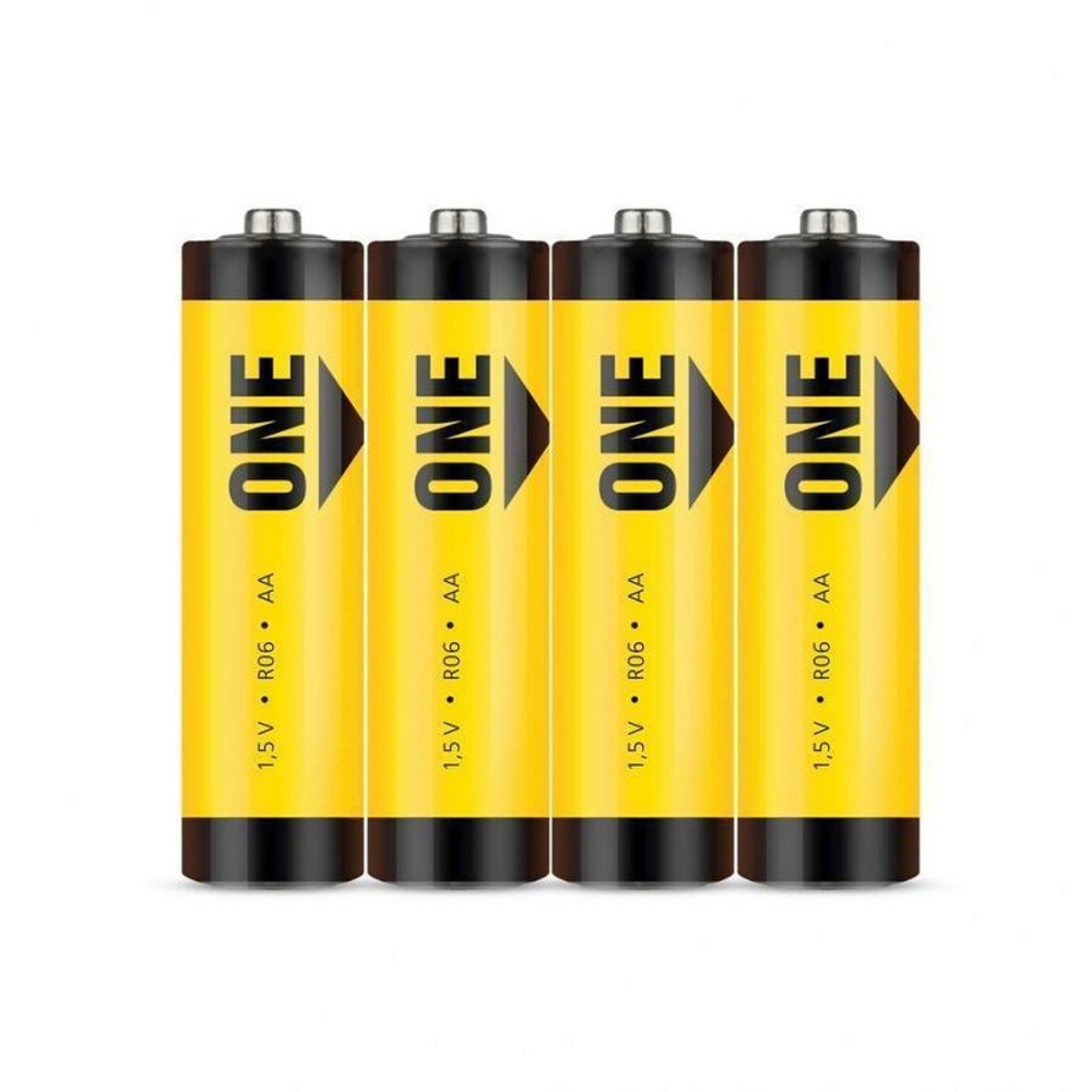 Батарейка солевая Smartbuy ONE R6/4S (60/600)  (SOBZ-2A04S)