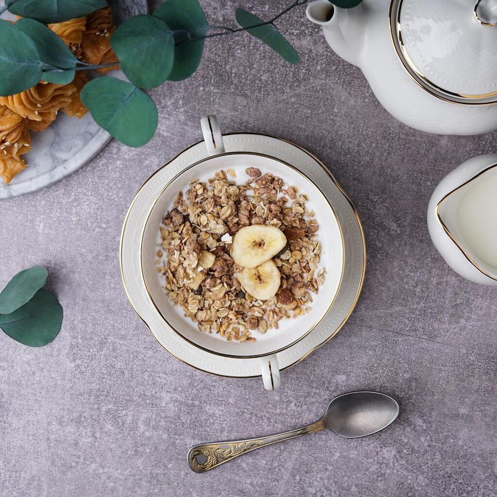 Бульонная пара 280 мл d 11,8 см h6 см Gold Aristocrat Noble [1]