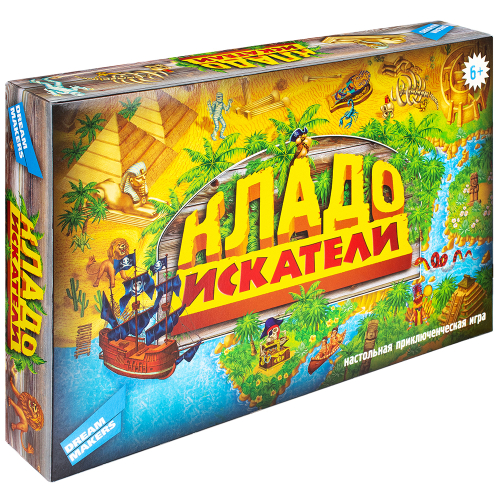 Игра детская настольная "Кладоискатели",