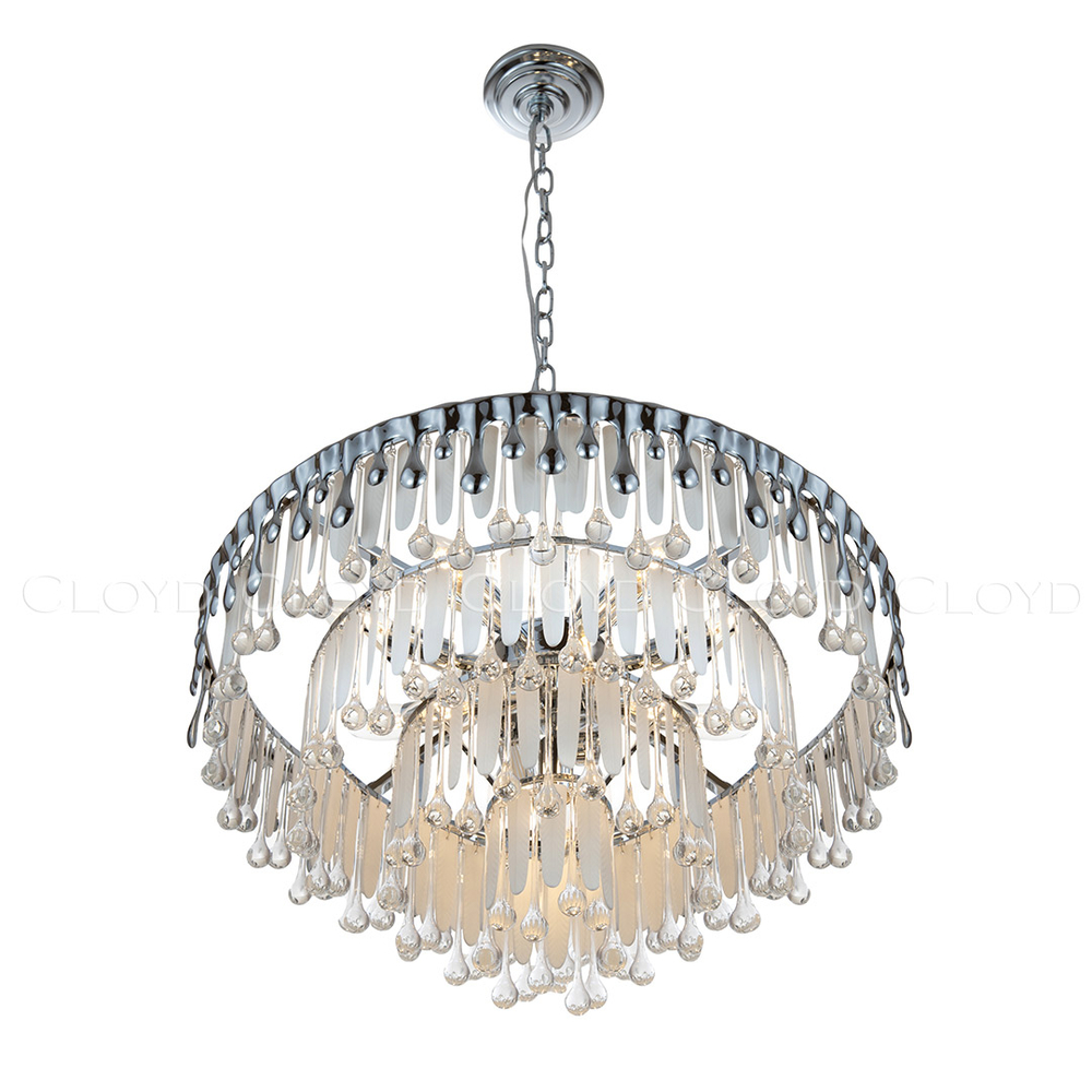 Люстра Cloyd CAPULETTI C13 / Ø63 см - хром (арт.11300)