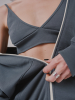 Zip-Up Hoodie LOGO Castlerock