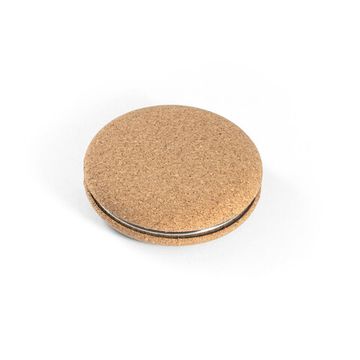 TILBURY. Двойное пробковое зеркало для сумочки