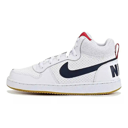 Кроссовки Nike Court Borough Mid GS White Obsidian Gum