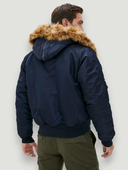 Alpha N-2B Flight Jacket (т.синяя - r.blue)