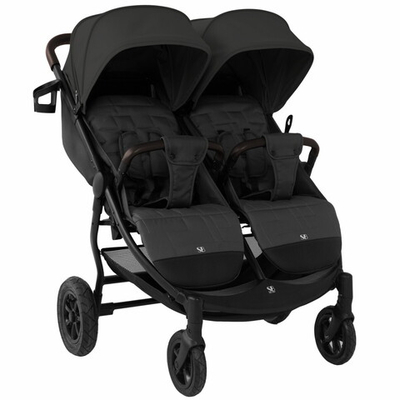 Детская прогулочная коляска для двойни Sweet Baby Donna Black