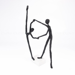 Статуэтка Cloyd арт.50177 / выс. 43 см - черный / серия 1642