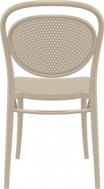 Стул пластиковый Siesta Contract Marcel, бежевый