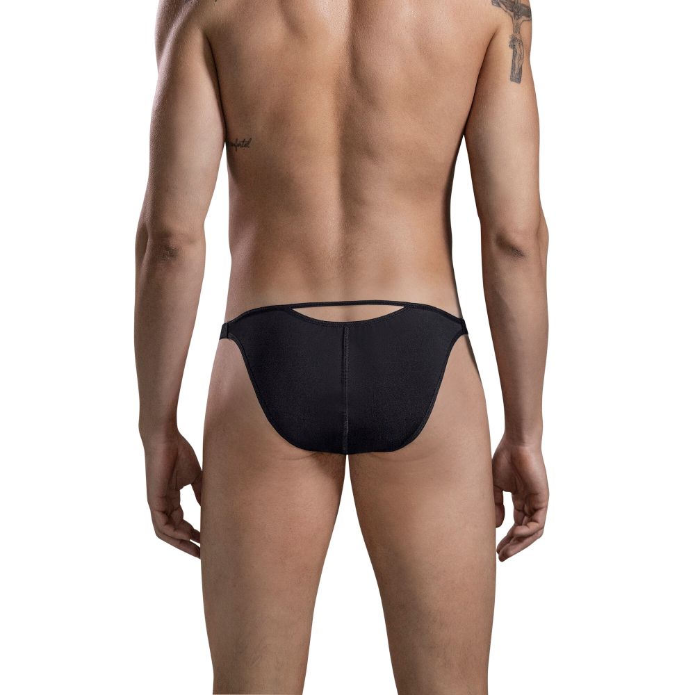 Мужские трусы слипы черные Clever LUXURY BRIEF SLIP 167811