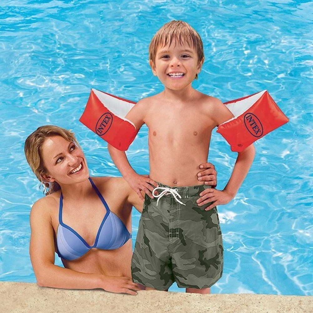 Нарукавники детские 30*15 см Large Deluxe, 6-12 лет, Intex (58641NP)