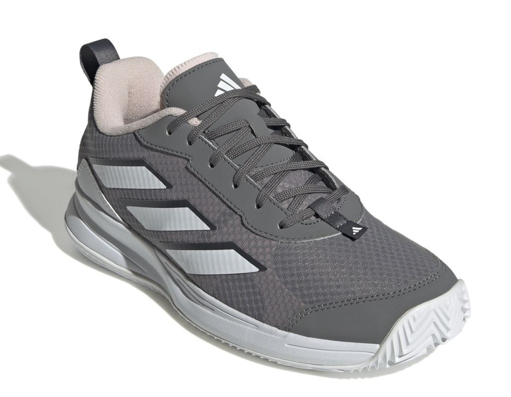 Женские теннисные кроссовки Adidas Avaflash Clay - Gray