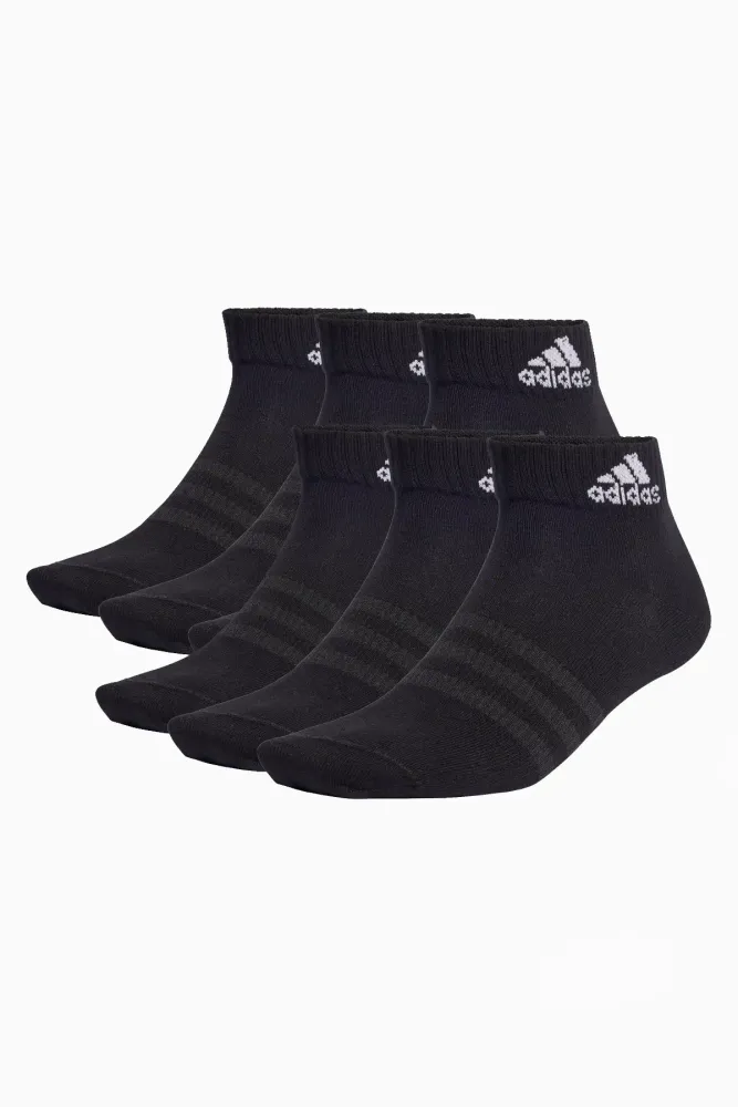 Носки adidas Thin and Light Ankle 6-Pack - черный
