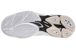 Mizuno Wave Lightning Z7 Synthetic Fiber Low top Volleyball Shoes Unisex White