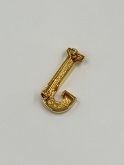 Брошь Буква J Anne Klein