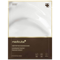 Medicube Тканевая маска с пептидами для сияния кожи medicube Deep Peptide Radiance Mask, 27 мл