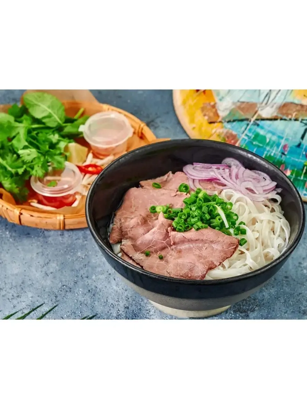 Рисовая лапша для Фо и жарки DUY ANH 10мм, 250 г -2 шт