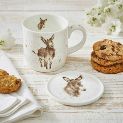 Royal Worcester - Кружка Wrendale Designs с подставкой 310мл / артикул   WNMC3943-XG  / GTIN 749151608146