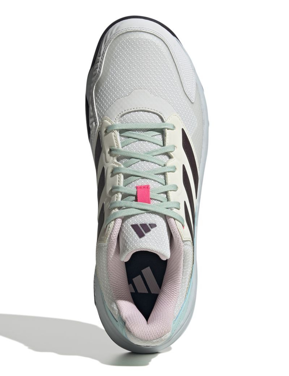 Мужские кроссовки теннисные Adidas CourtJam Control 3 M Clay - crywhite/anthracite