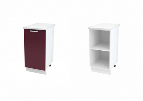 Дина ШН 400 без столешницы фасад шимо темн/копус б