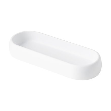 Подставка для ванных принадлежностей Slim, белая, малая