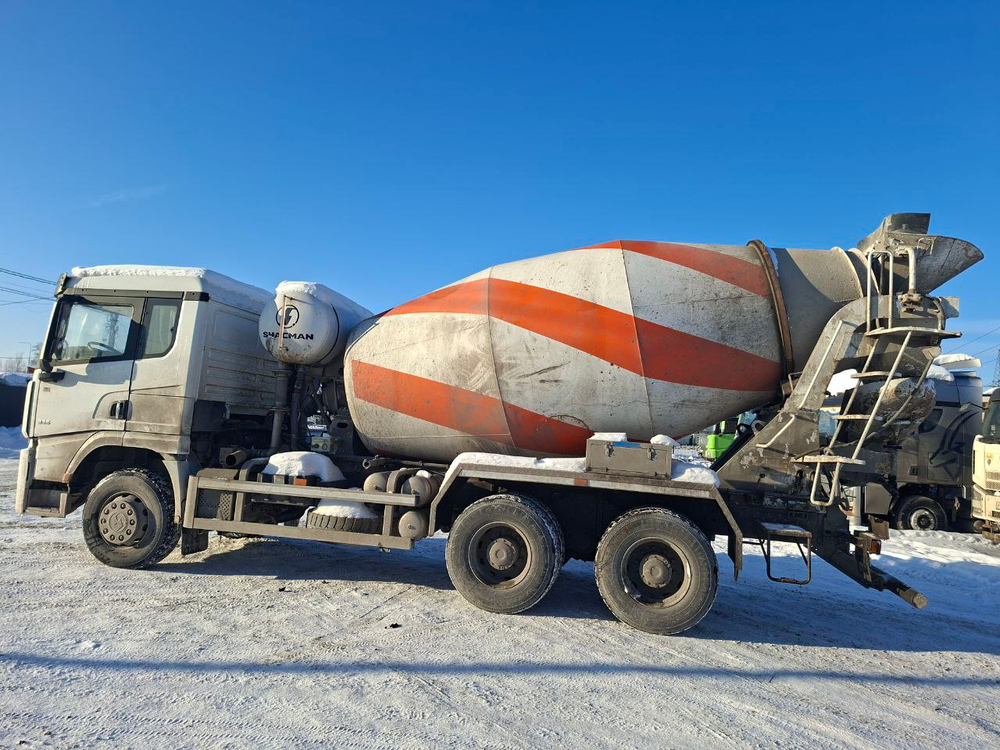 Shacman (Shaanxi) SX* 6x4 Автобетоносмеситель SX5258GJB6R384 (Дизельный, 9,7 л, 329 л.с., МТ)