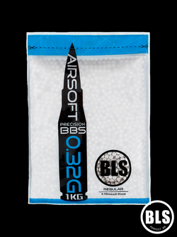 Шары BLS 0,32 g (белые, 3100 шт, 1 кг, пакет)