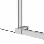 Душевая дверь Vincea Slim Soft VDS-1SS100CL профиль хром/стекло прозрачное