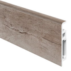 Плинтус из вспененного ПВХ Aberhof Luxe 1585 Дуб Камелот 70х13х2000 мм