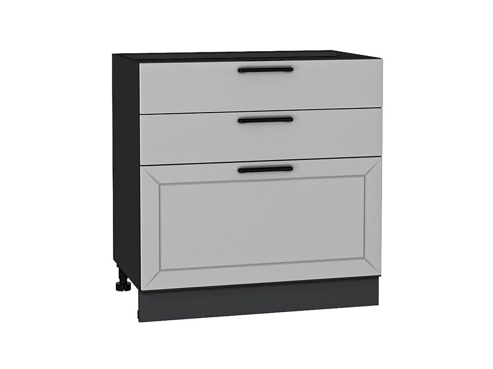Шкаф нижний с 3-мя ящиками Глетчер