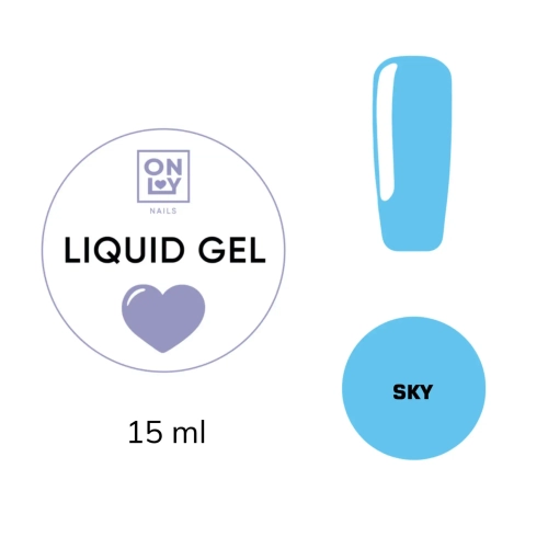 OnlyNails Liquid Gel, Sky, 10 ml