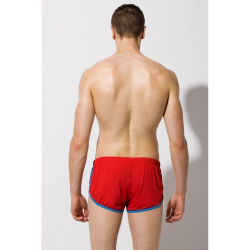 Мужские трусы шорты красные SuperBody Red Shorts