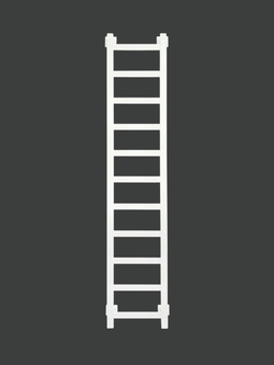 Quadro-1 150x30 см Полотенцесушитель водяной