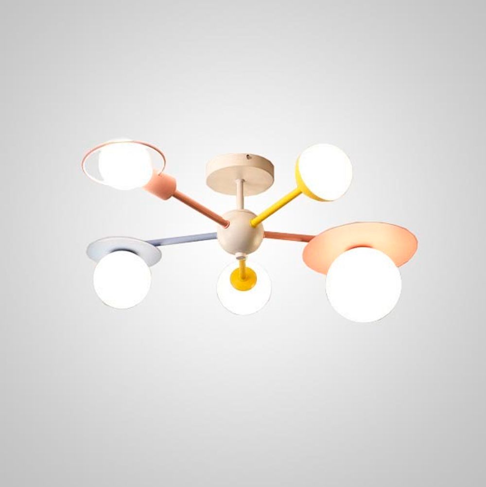 Люстра На Штанге Hendy Blue By Imperiumloft