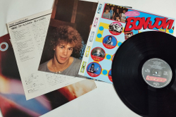 Винтажная виниловая пластинка LP Bon Jovi 7800 Fahrenheit (Japan 1985) (No Obi) (Poster)