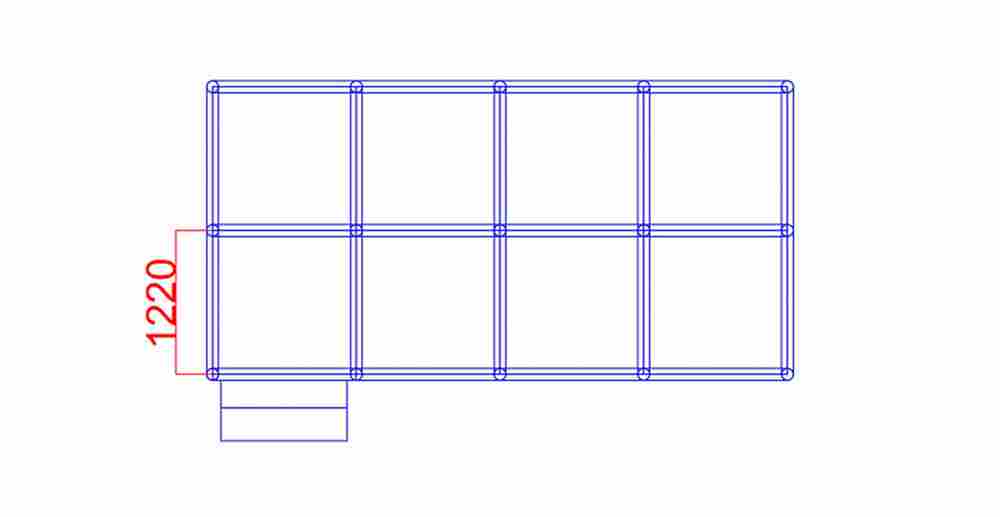 Батутная арена «Спорт» 5×2,44×2,8 м