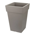 Кашпо ТУБУС 240мм 7,5л французcкий серый (комплект 3 шт)