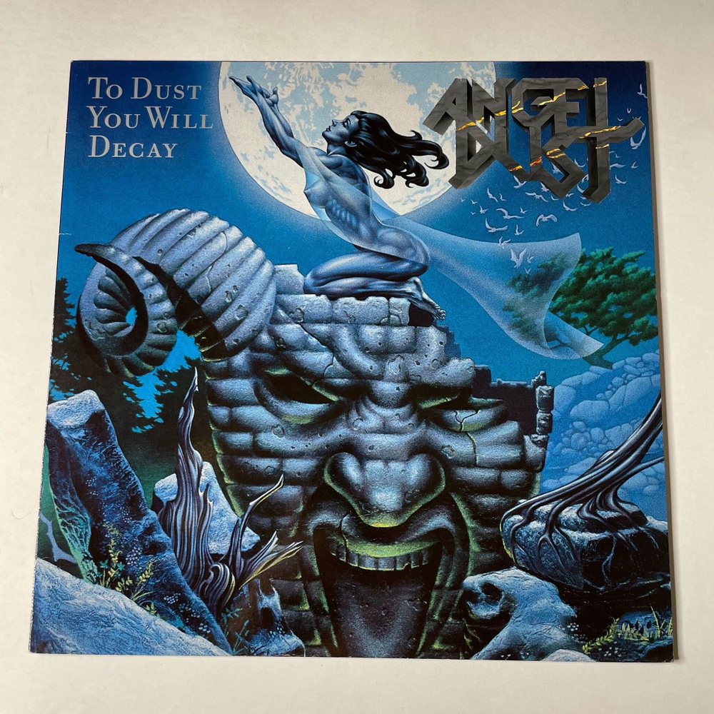 Винтажная виниловая пластинка LP Angel Dust To Dust You Will Decay (Germany 1988)