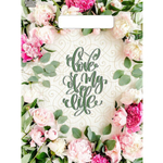 Пакет ПЭ с вырубной неусиленной ручкой 20х30см (30) (Романтичный) Тико (х100/3000)