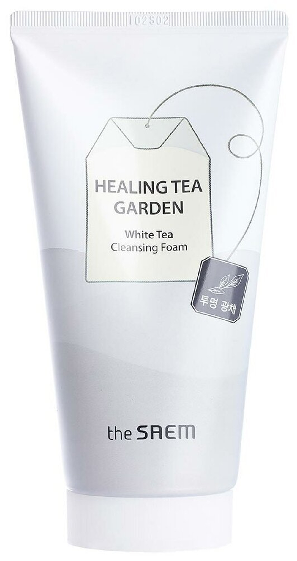 The SAEM Пенка для умывания Healing Tea Garden White Tea Cleansing Foam 150мл